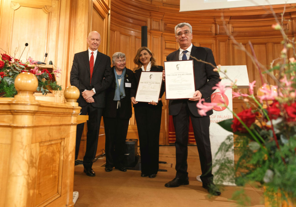 The Olof Palme Prize 2016. Photo: Björn Qvarfordt