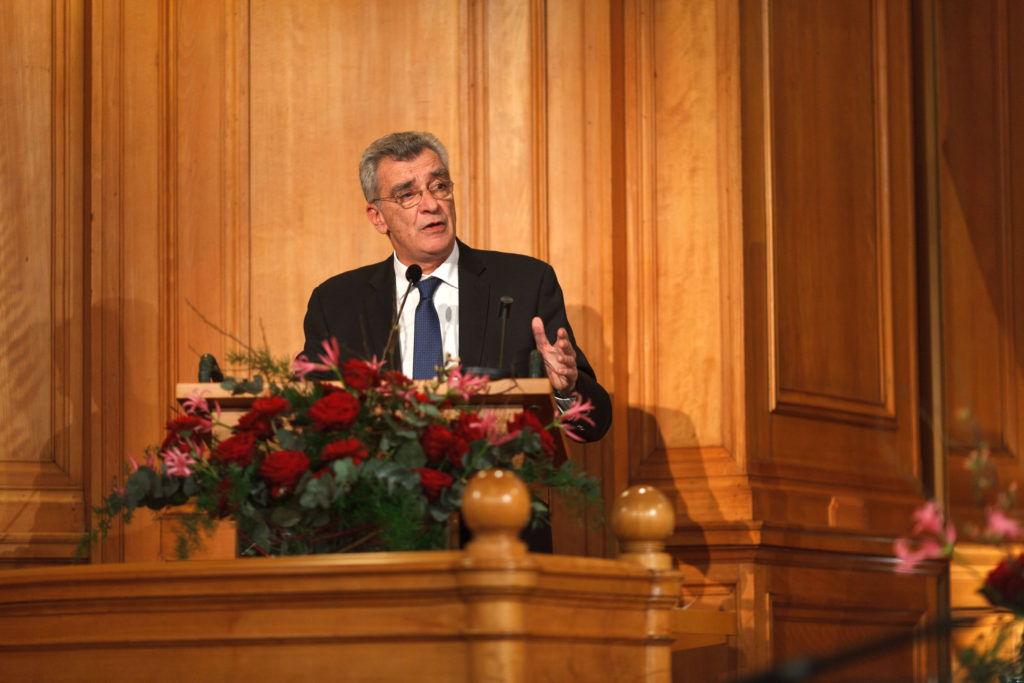 Speech Spyridon Galinos. Photo: Björn Qvarfordt