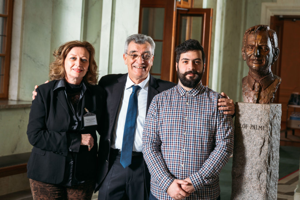 Eleni Galetaki, Spyridon Galinos and Michail Mimis Galinos. Photo: Björn Qvarfordt
